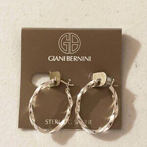 Giani Bernini Sterling Silver Hoops